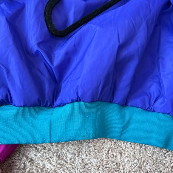 Vintage 90s Columbia Powder Keg Ski Jacket 2 in 1 Color Block Granola S Womens - Picture 7 of 14